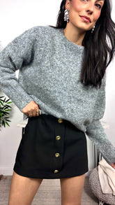 Falda Pantalón Botones